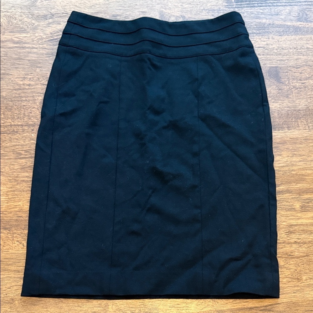 CAbi Black Pencil Skirt Size 2
